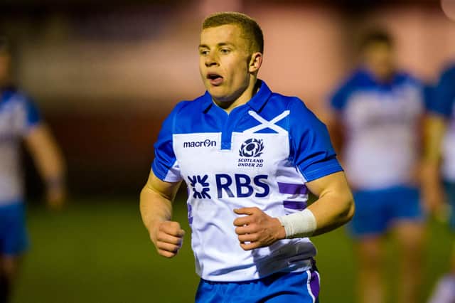 Ben Vellacott in action for Scotland Under-20s. Picture: Alan Harvey/SNS