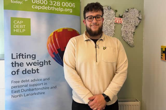 CAP’s Kirkintilloch Debt Centre Manager, Ross Hutchinson, is encouraging people in Scotland to seek free debt advice if they're struggling in unmanageable debt.
