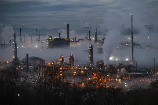Hundreds of jobs are thought to be at risk after Petroineos announced the oil refinery at Grangemouth would be shut (Picture: Lisa Ferguson/National World)
