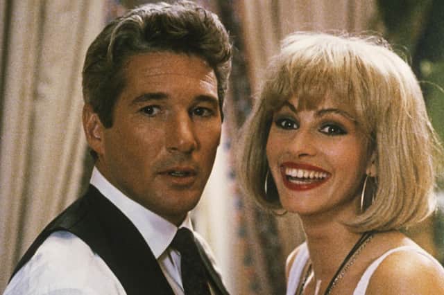 Richard Gere and Julia Roberts in Pretty Woman.