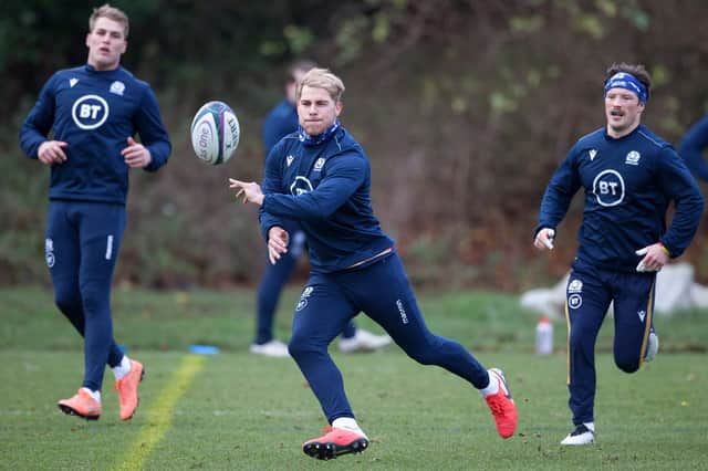 Jaco van der Walt will make his Scotland debut against Ireland. Picture: Craig Williamson / SNS
