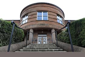Jack McGuire was sentenced via video link at Falkirk Sheriff Court (Picture: Michael Gillen, National World)
