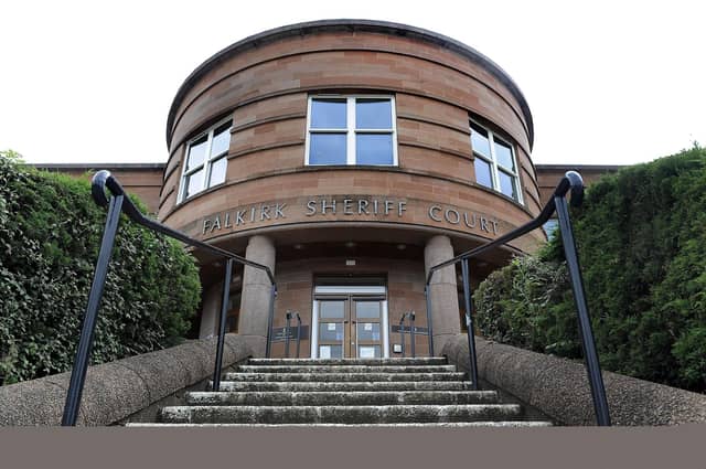 Jack McGuire was sentenced via video link at Falkirk Sheriff Court (Picture: Michael Gillen, National World)