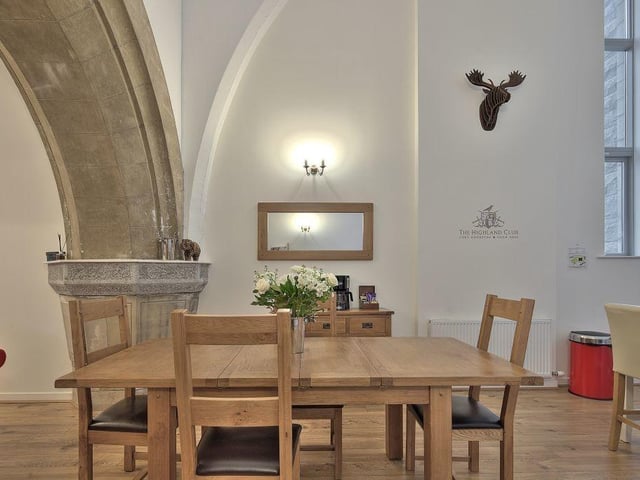 Dining area.