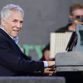 Burt Bacharach performing on The Pyramid Stage at the Glastonbury Festival in 2015 Yui Mok/PA Wire