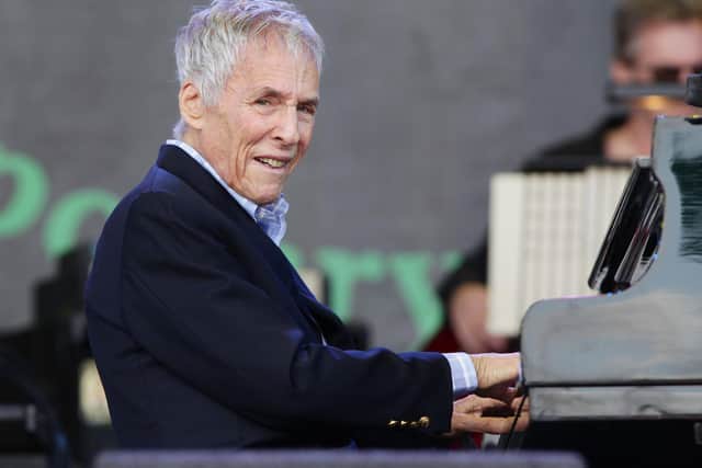 Burt Bacharach performing on The Pyramid Stage at the Glastonbury Festival in 2015 Yui Mok/PA Wire