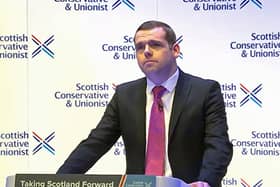 Douglas Ross is struggling to attract disaffected Labour voters to the Scottish Conservatives.