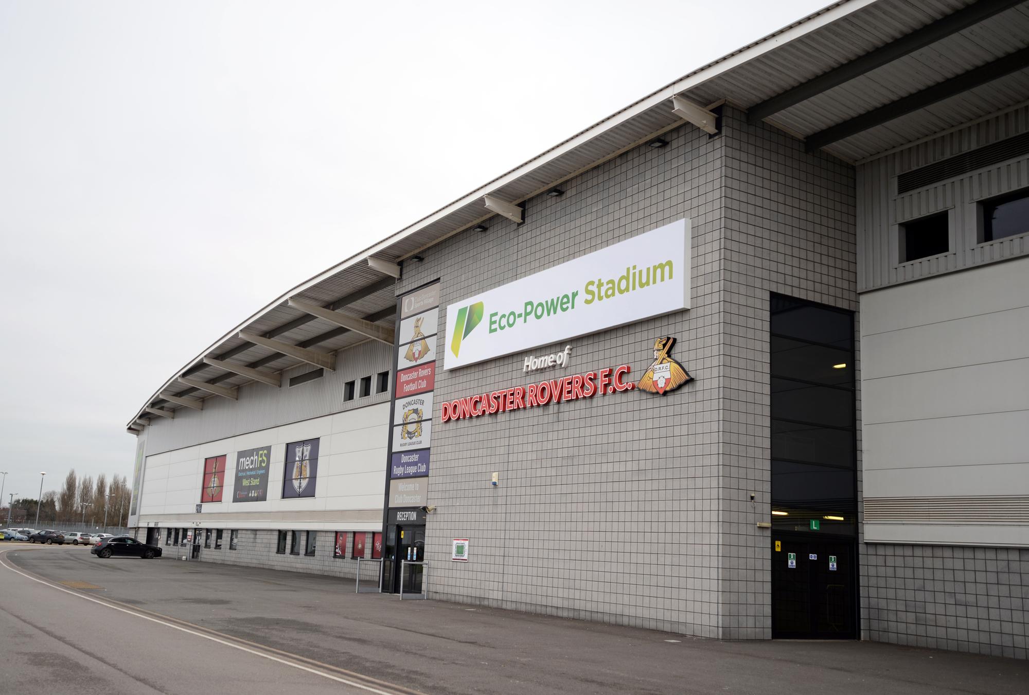 Eco-Power Stadium, the home of Doncaster Rovers