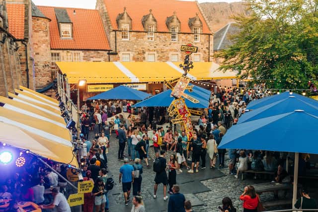 The Pleasance Courtyard is one of the most popular venues at the Edinburgh Festival Fringe. Picture: Andrew Perry