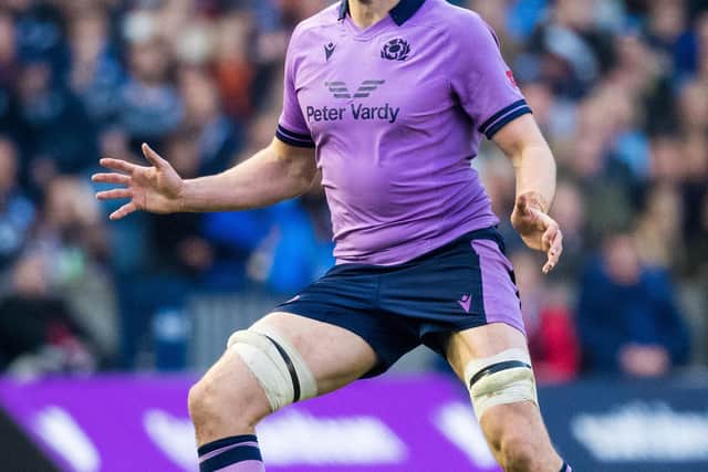 The return of Richie Gray was an expected bonus for Scotland. (Photo by Ross Parker / SNS Group)
