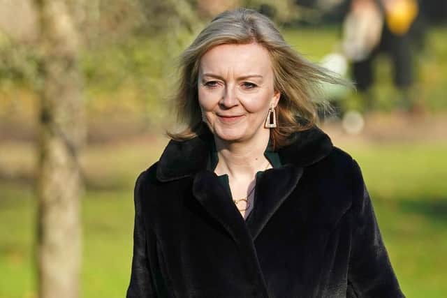 Liz Truss has said there is no leadership battle.