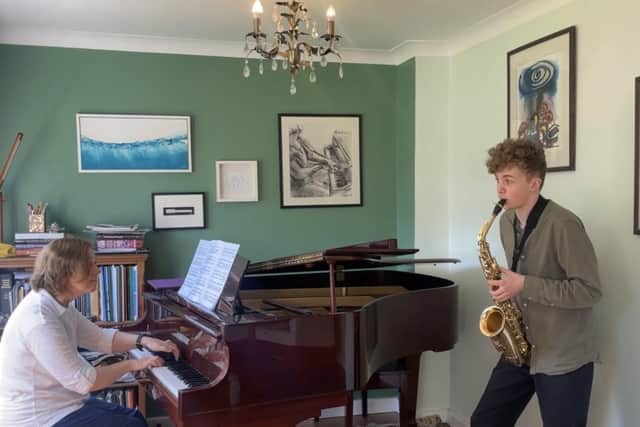 Euan Kemp and Claire Haslin