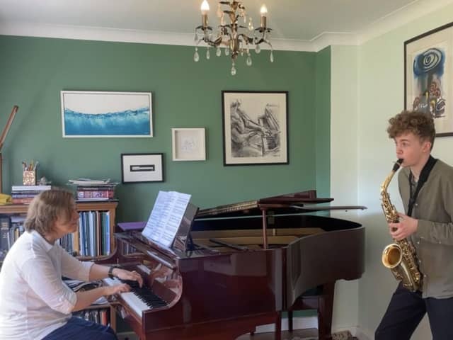Euan Kemp and Claire Haslin