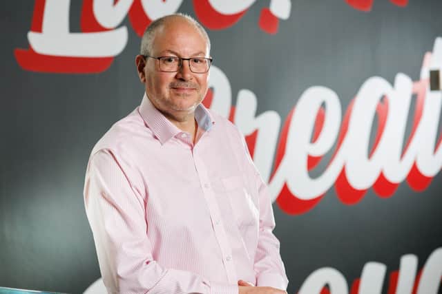 Luke Farajallah, CEO, Loganair. Picture: Steve Welsh