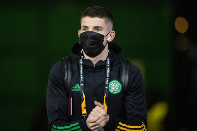 Celtic's Ryan Christie believes Covid-19 guidelines for close contacts of those testing positive are masking reason after he was quarantined despite following  all protocols (Photo by Craig Williamson / SNS Group)