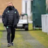 Celtic boss Neil Lennon will have a few things to consider ahead of the AC Milan match tonight. Picture: SNS