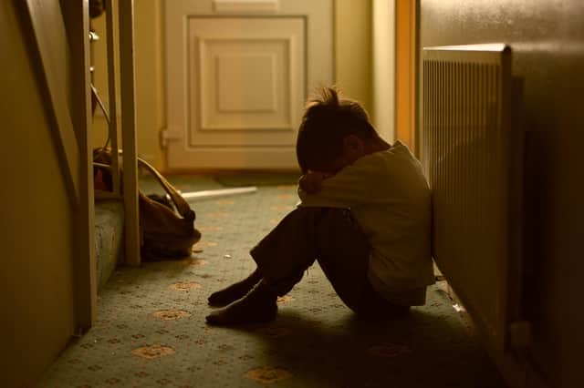 Most victims of child abuse will not volunteer information, so adults need to ask if they notice any warning signs (Picture: Getty Images/iStockphoto)