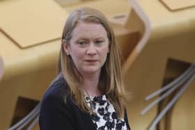 Education Secretary Shirley-Anne Somerville has been criticised by opposition parties
