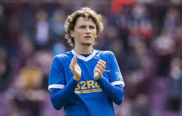 Rangers' Alex Lowry could provide the inventiveness for the Ibrox club in the Hampden final they were crying out for in the Europa League decider. (Photo by Ross Parker / SNS Group)