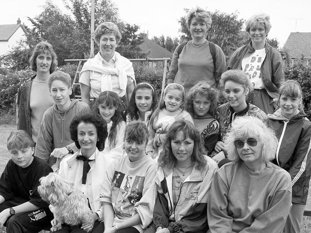Another sponsored walk, this time Mansfield Ladies' Circle - do you remember this, or recognise anyone here?
