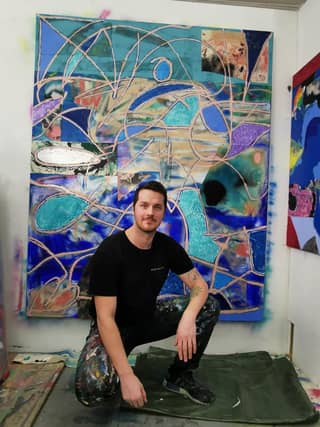 Glasgow-based artist David Iain Brown has sold 12 artworks as NFTs since turning to the new format almost two weeks ago