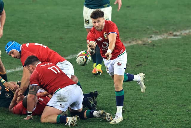 The Lions will look to recalled scrum-half Ali Price to increase the tempo. Picture: David Rogers/Getty Images