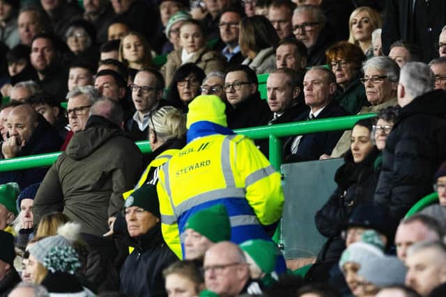 Tensions have run high at Celtic Park, with supporters exchanging views with the board during a defeat by Hearts back in December.