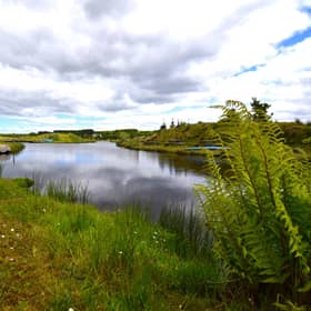 The lochs can be utilised for water sports.