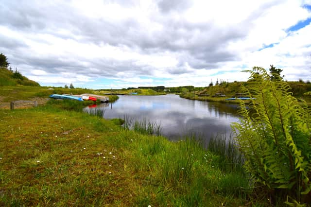 The lochs can be utilised for water sports.