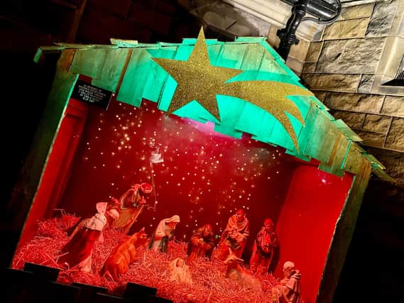 There's more to Christmas than partying, as the Nativity scene reminds us