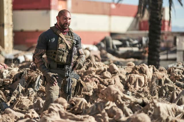 Dave Bautista in Army of the Dead PIC: CLAY ENOS/NETFLIX © 2021