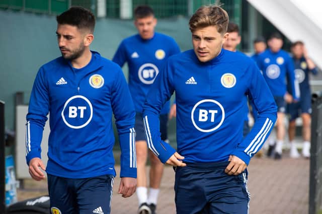 Greg Taylor and James Forrest are out of the Scotland squad for the upcoming qualifiers. (Photo by Alan Harvey / SNS Group)