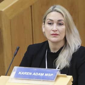 Karen Adam MSP said she has received death threats.