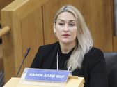 Karen Adam MSP said she has received death threats.