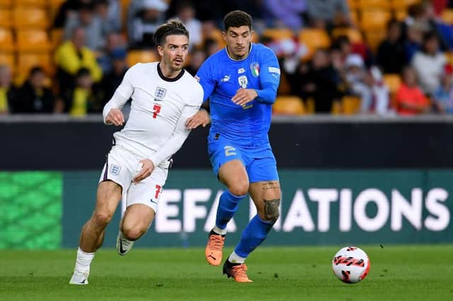 England will face Italy tonight at the San Siro as the sides face of in the Nations League (Photo by Claudio Villa/Getty Images)