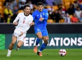 England will face Italy tonight at the San Siro as the sides face of in the Nations League (Photo by Claudio Villa/Getty Images)