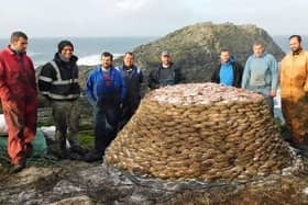 Guga Hunters with their haul in a previous year.