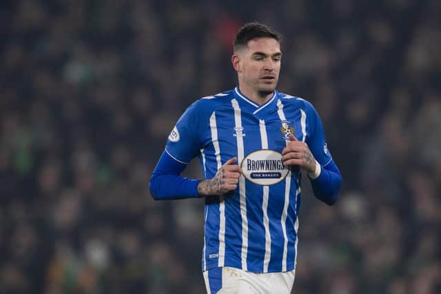 Kilmarnock striker Kyle Lafferty's first training session of his second Rangers spell is seared in the memory of Michael Beale. (Photo by Craig Foy / SNS Group)