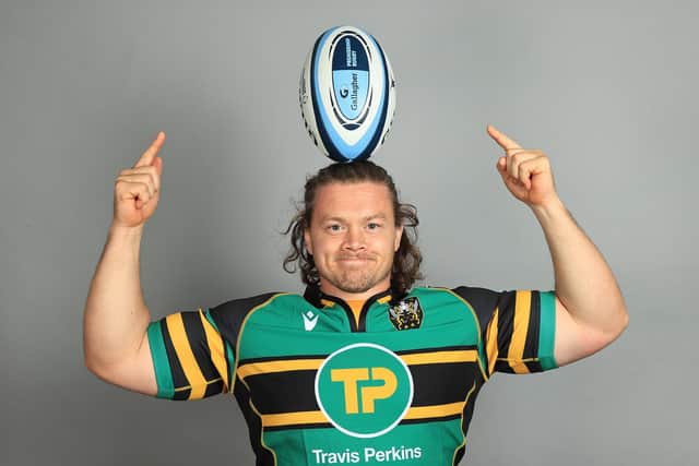Nick Auterac considered retiring from rugby following his release by Northampton Saints. (Photo by David Rogers/Getty Images)
