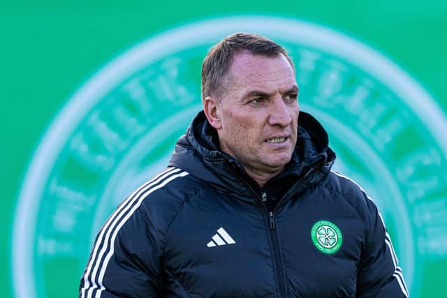 Brendan Rodgers insists Celtic remain in a "good place" despite recent losses that have allowed Rangers to close in on them at the top of the table. (Photo by Craig Williamson / SNS Group)