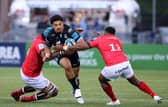 Sione Tuiploluto impressed on his Glasgow Warriors debut. Picture: Alan Harvey/SNS