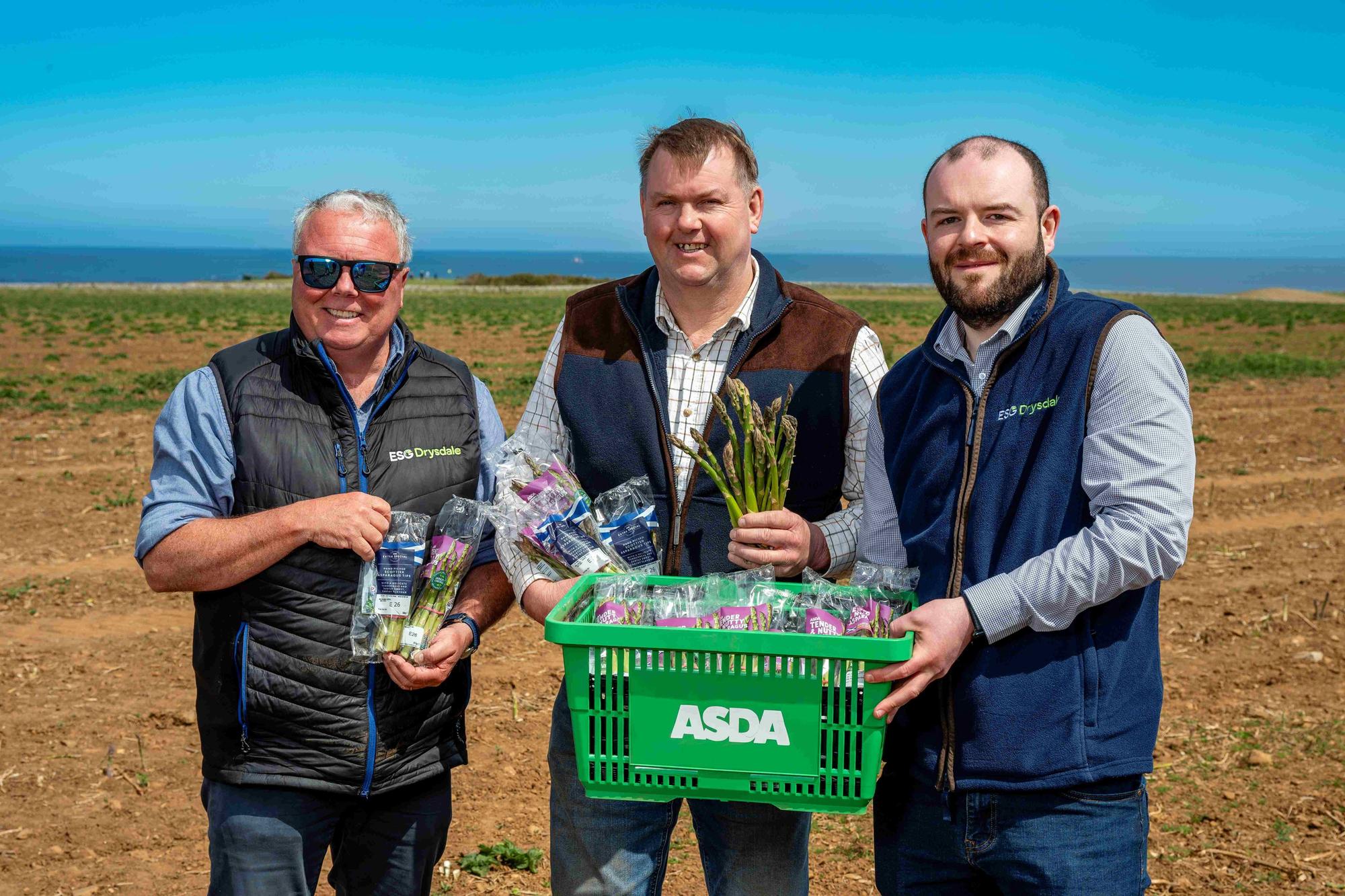 Bumper crop of asparagus to hit the shelves of Asda thanks to Scottish ...