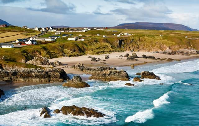 Sango Bay beach at Durness in the northwest Highlands