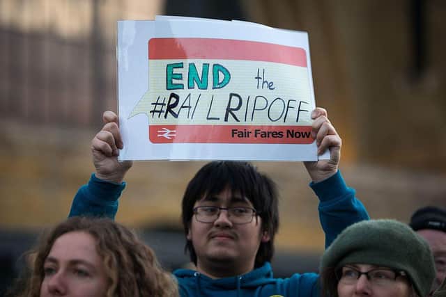 The annual increase in rail fares is an often contentious issue (Photo: DANIEL LEAL-OLIVAS/AFP via Getty Images)