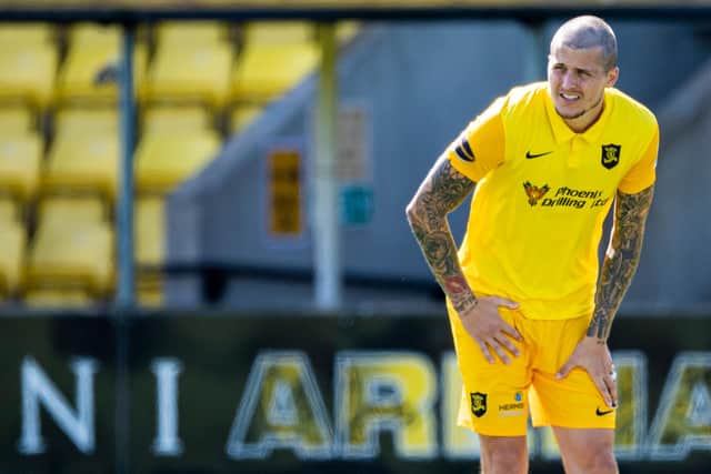 The striker was hugely popular at Livi before his switch to QPR. (Ross MacDonald / SNS Group)
