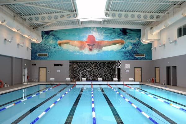 Community sports facilities, such as the swimming pool at the new Lasswade Centre in Midlothian, have been closed during lockdown.