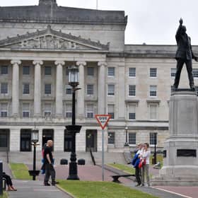 Pubs, restaurants, and schools are set to close across Northern Ireland after the Stormont executive agreed to new restrictions in the early hours of Wednesday morning. (Photo by Charles McQuillan/Getty Images)