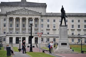 Pubs, restaurants, and schools are set to close across Northern Ireland after the Stormont executive agreed to new restrictions in the early hours of Wednesday morning. (Photo by Charles McQuillan/Getty Images)