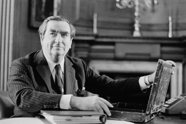 Former Labour Chancellor Denis Healey made clear he was unafraid to tax the wealthy (Picture: Maurice Hibberd/Evening Standard/Hulton Archive/Getty Images)