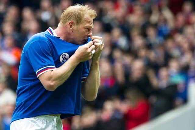 Rangers legend Jorg Albertz turned out for a similar charity match in 2013. (Picture: SNS Group Sammy Turner)